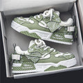 Casual platform sneakers with thick soles for added height