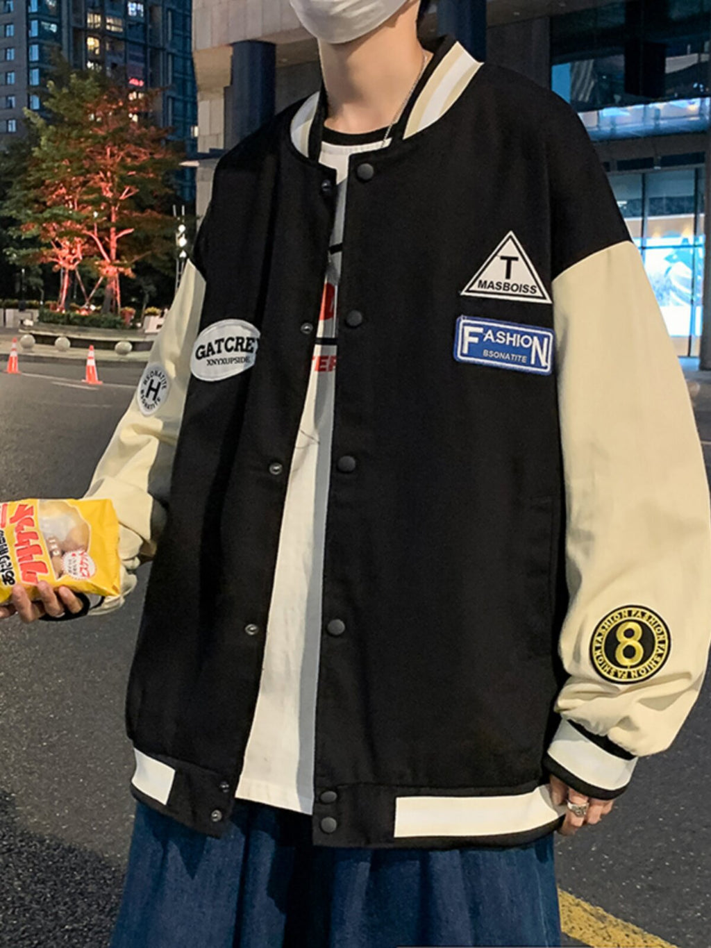 Baseball-style jacket