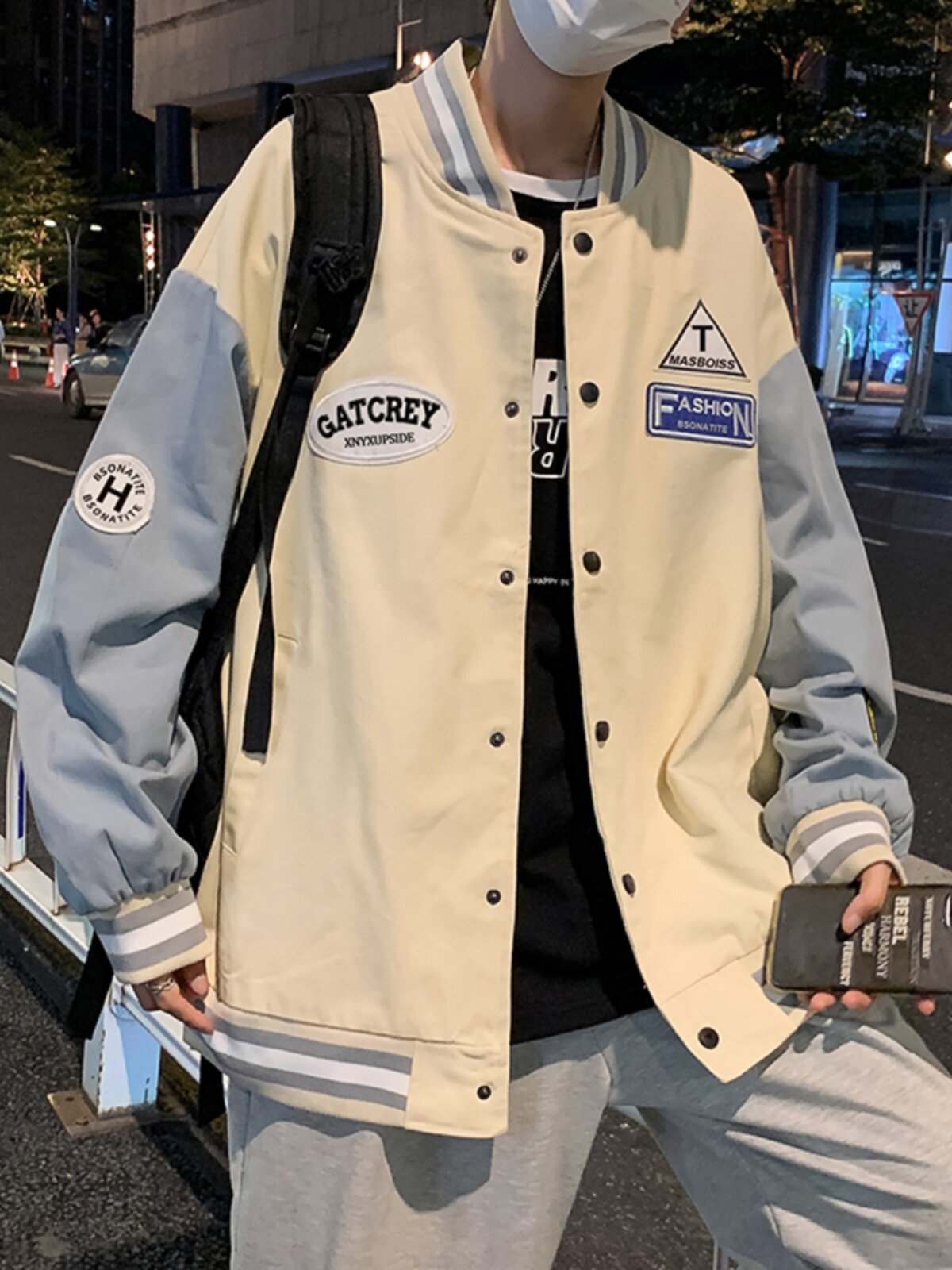 Baseball-style jacket