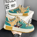 Niche-style summer skate-style sneakers—trendy, sporty shoes for students.