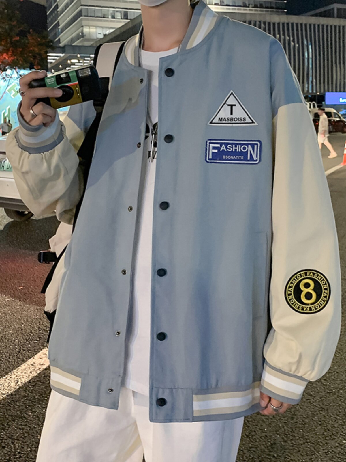 Baseball-style jacket