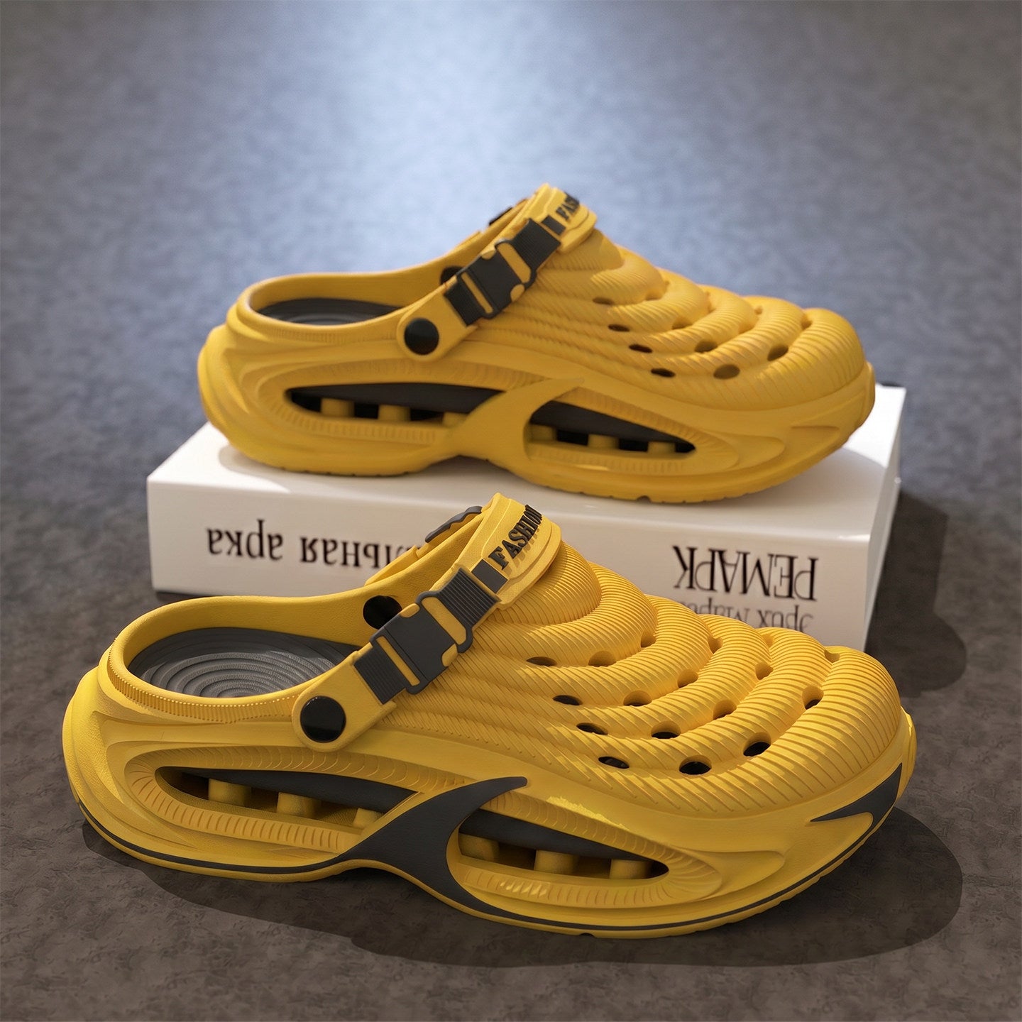 Breathable Clogs & Slides – Arch Support, EVA Anti-Slip, Lightweight