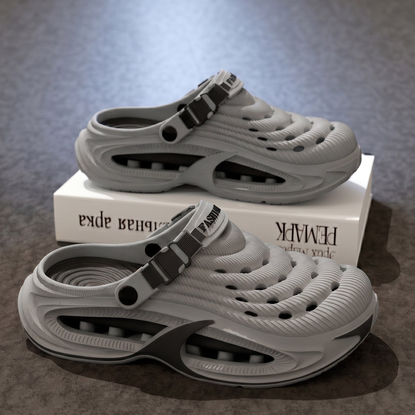 Breathable Clogs & Slides – Arch Support, EVA Anti-Slip, Lightweight